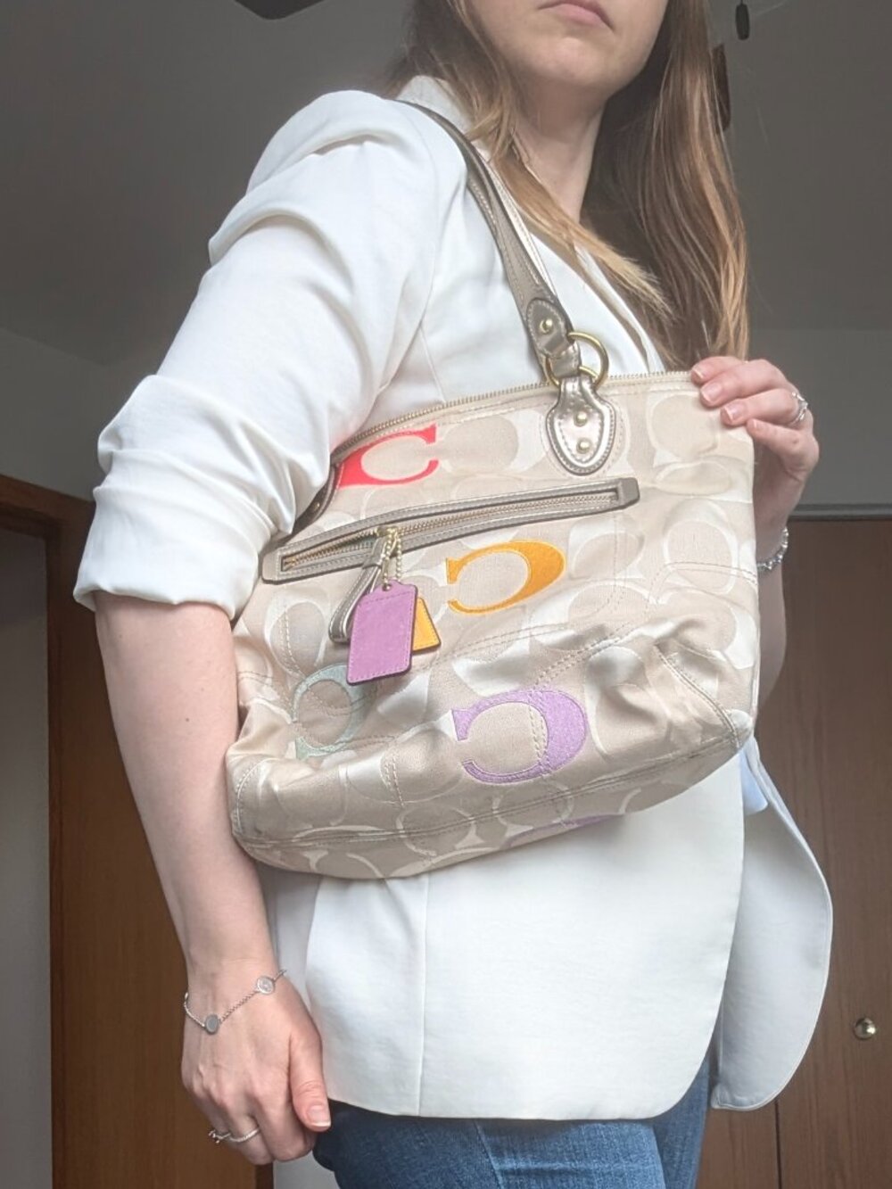 Vintage Coach Poppy Canvas Bag 23521 - Picture 10 of 10